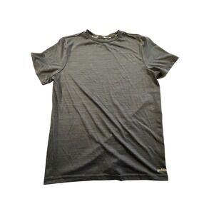 Tek Gear Shirt Boys Youth Large 14-16 Blue Stretch Dry Tek Short Sleeve Pullover